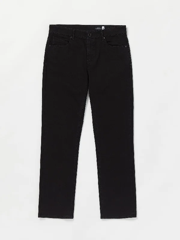 V Solver Modern Fit Stretch Jeans - Black Athletic Men's High