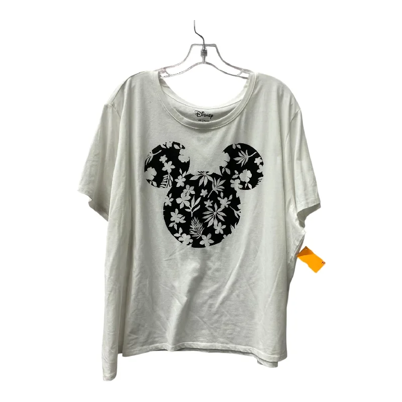 Top Ss By Disney Store In White, Size:4X Tough Men's Tactical