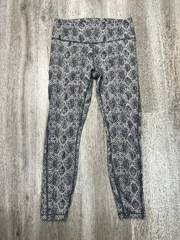 Athletic Leggings By Athleta In Snakeskin Print, Size: S British Gentleman Style
