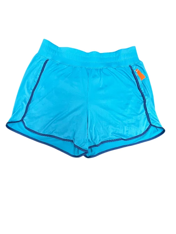 Athletic Shorts By Livi Active In Blue, Size: 2X Cool Men's Distressed