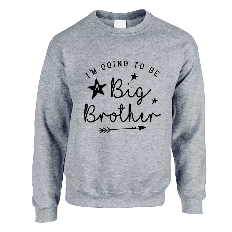 Going To Be A Big Brother Star Sweatshirt