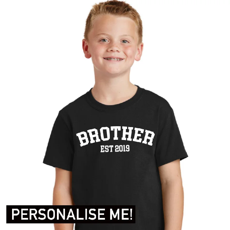 Personalised Brother Established College Tee (MRK X)