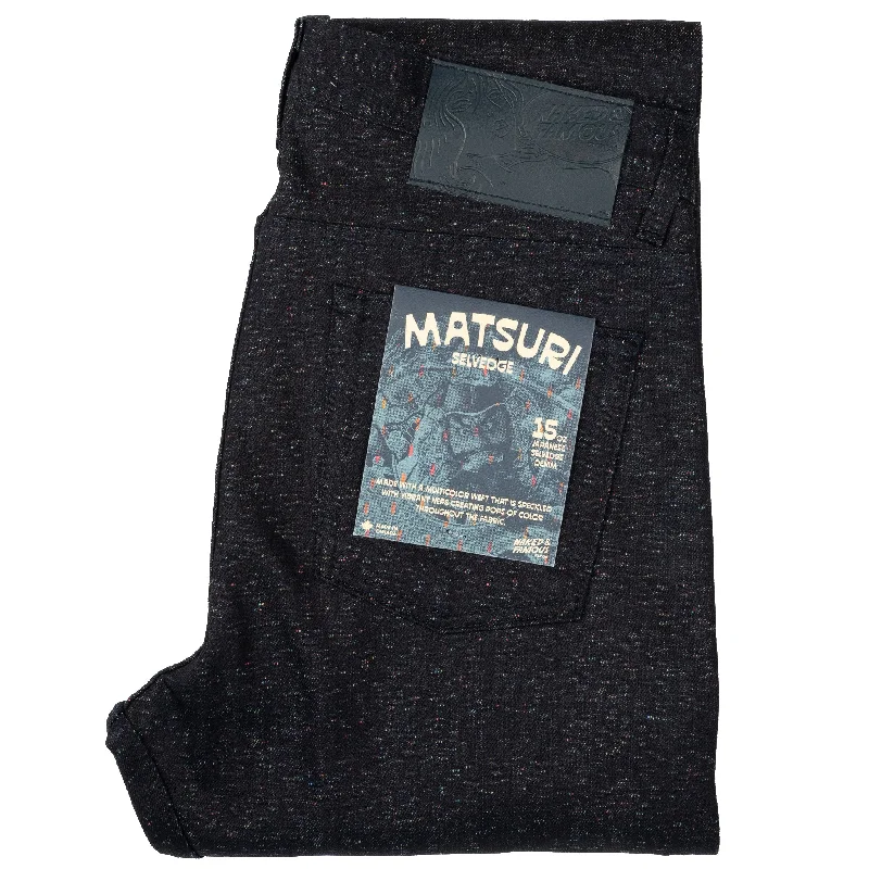 Weird Guy - Matsuri Selvedge Cozy Men's Sherpa