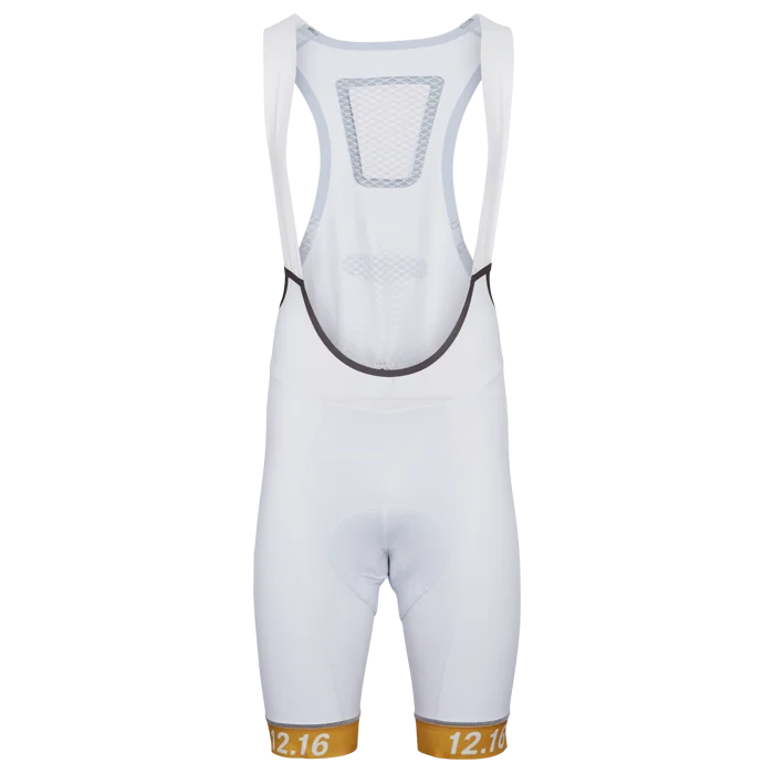 Twelve Sixteen Bib Goffrato Endurance 3D pad 234 Wht/gold | Man