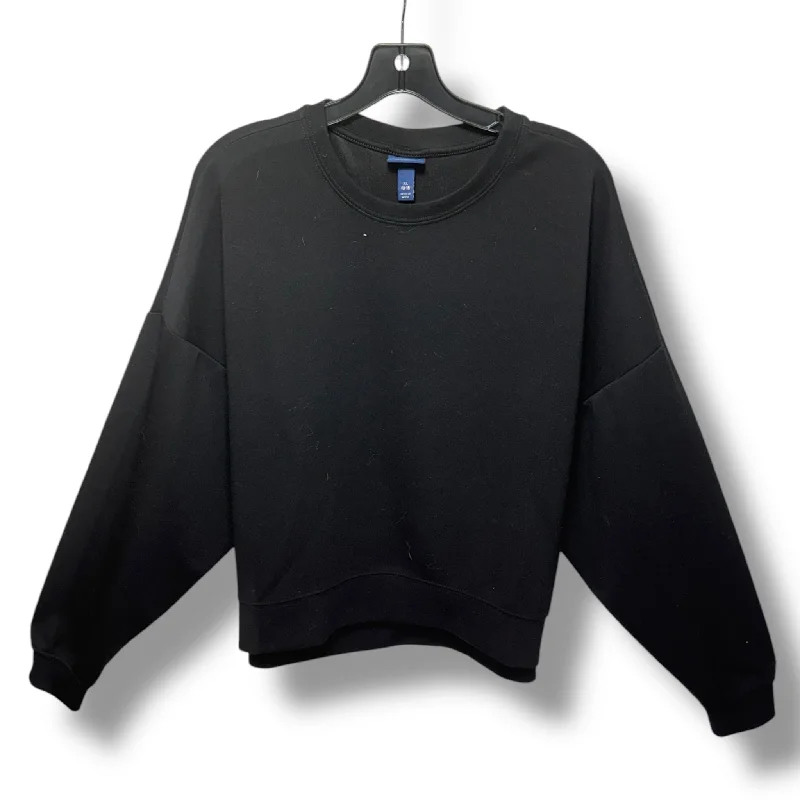 Top Long Sleeve By Scoop In Black, Size: Xl Modern Men's 