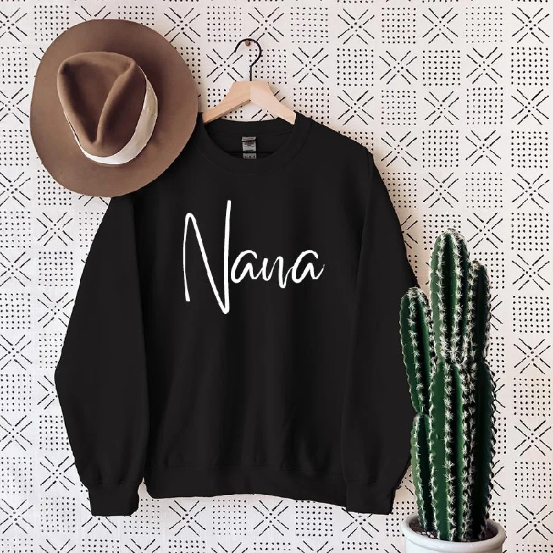 Nana Wave Script Sweatshirt