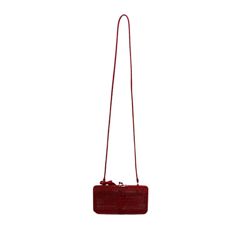 SAINT LAURENT/Cross Body Bag/RED/ Tailored