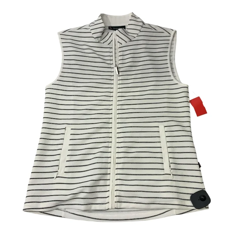 Athletic Tank Top By Birdee Sport In White, Size: S Preppy Men's College