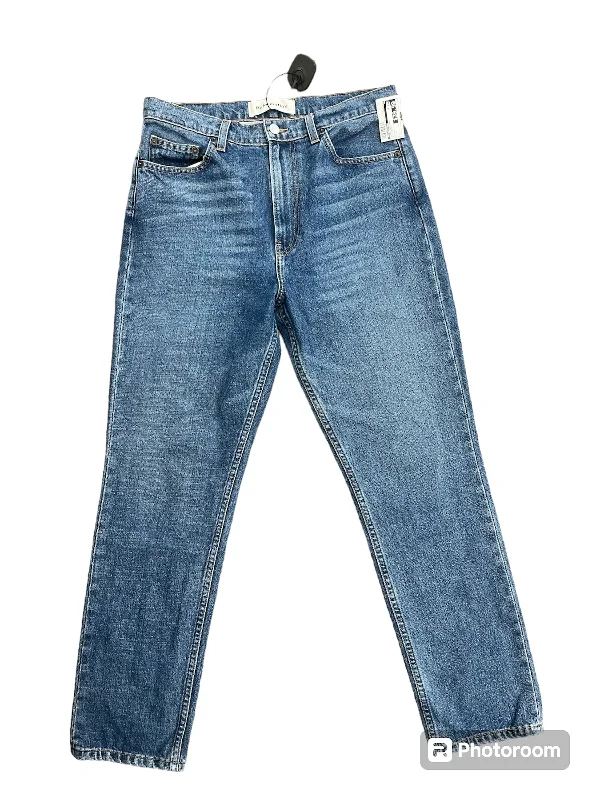 Blue Denim Jeans Designer Reformation, Size 8 Artistic Men's Avant