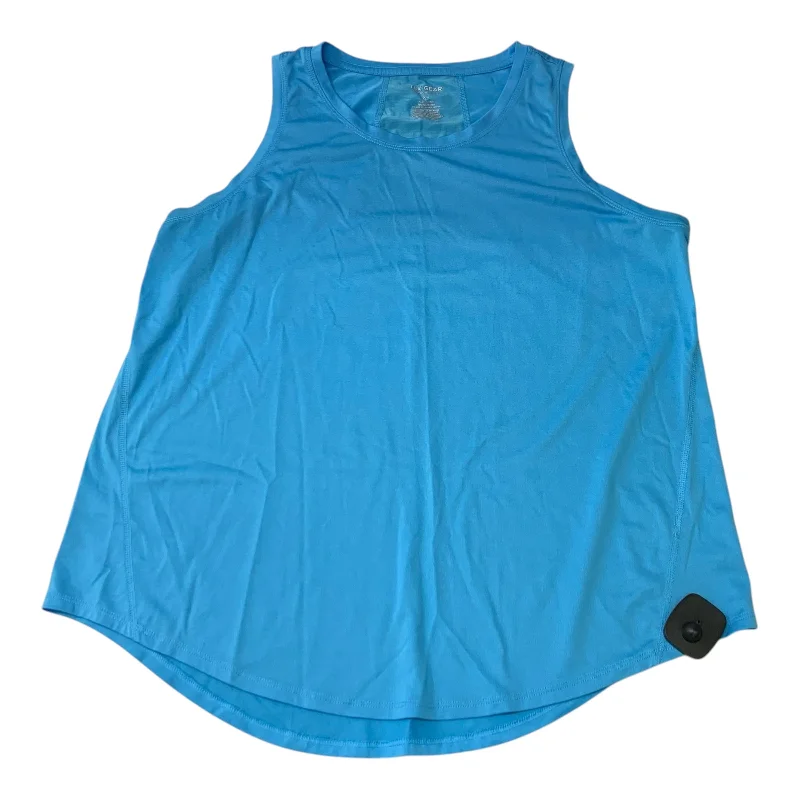 Athletic Tank Top By Tek Gear In Blue, Size: Xl Organic