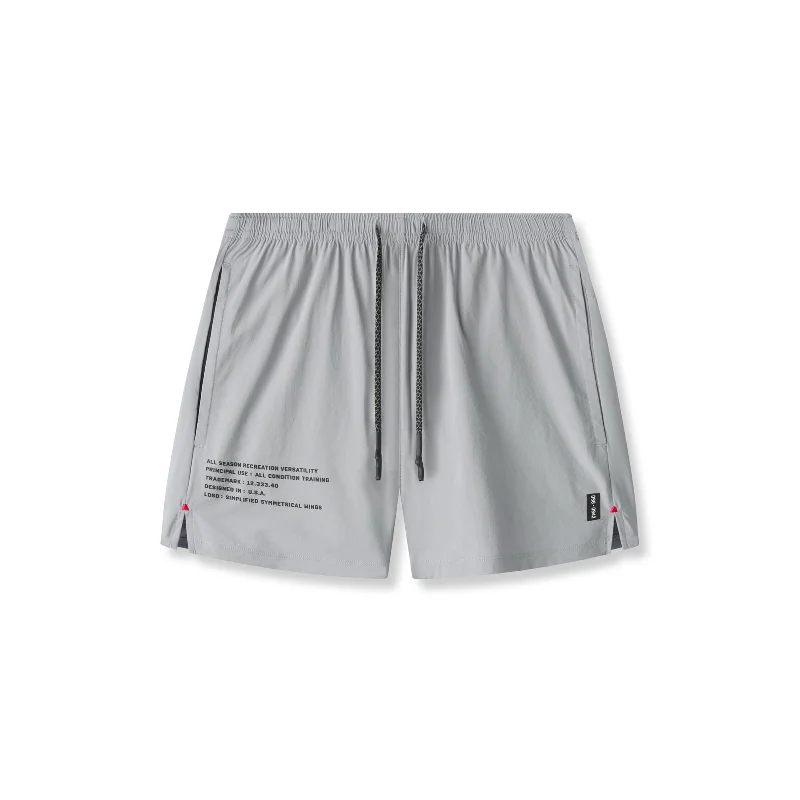 0942. Aerotex™ 5" Training Short - Slate Grey