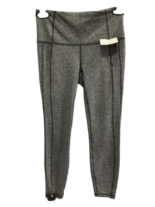 Athletic Leggings By Athleta In Grey, Size: Xs Refined Men's Classic 