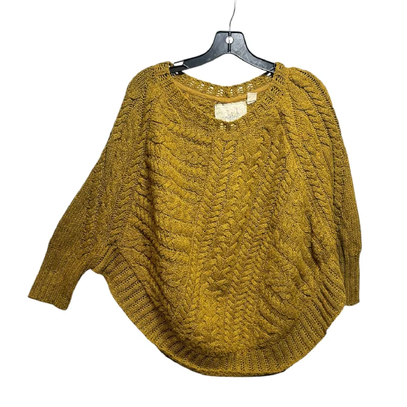 Sweater By Angel of the North In Gold, Size: L Youthful Men's Pop