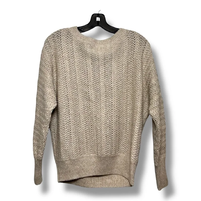 Sweater By Nicole Miller In Tan, Size: Xs Edgy Men's Punk