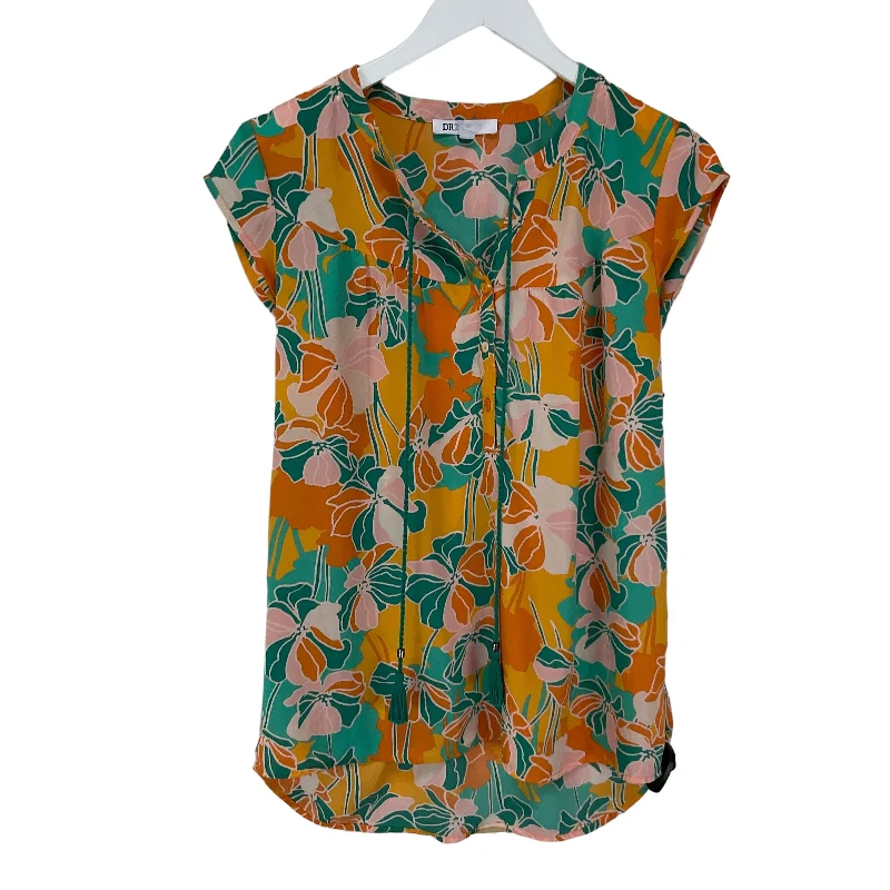 Multi-colored Top Short Sleeve Dr2, Size Xs Earthy Men's Sustainable 