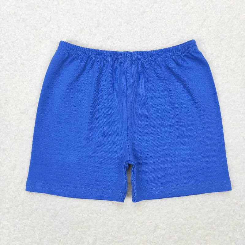 SS0276 Pure cotton blue shorts high quality wholesale China kids clothing girls