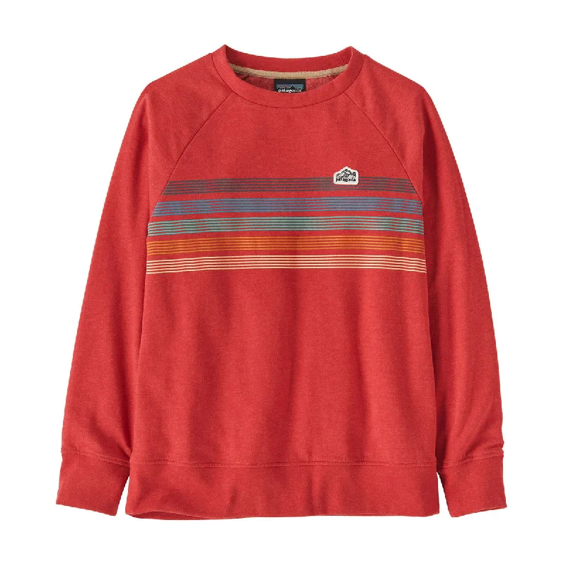 Line Logo Ridge Stripe: Sumac Red