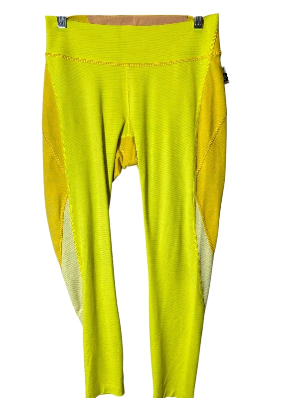 Athletic Leggings By Outdoor Voices In Yellow, Size: M Earthy Men's Sustainable 