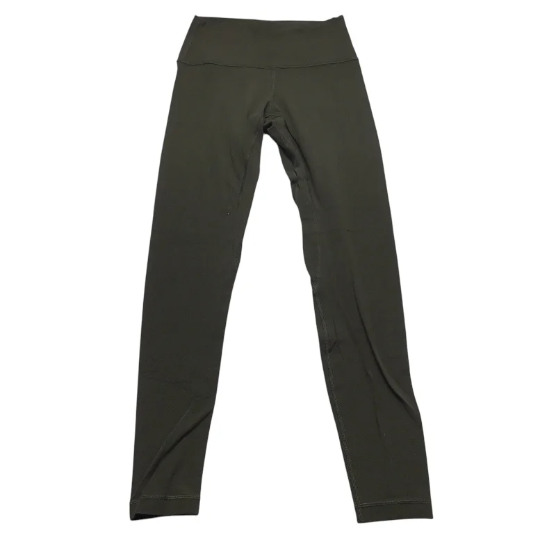 Athletic Leggings By Lululemon In Green, Size: 6 Bold Men's Statement