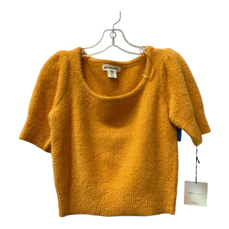SWEATER SS by happily grey In ORANGE, Size: S Tough Men's Tactical