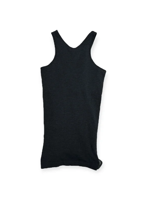 Athletic Tank Top By Lululemon In Black, Size: 6 Trendy Men's Scandinavian
