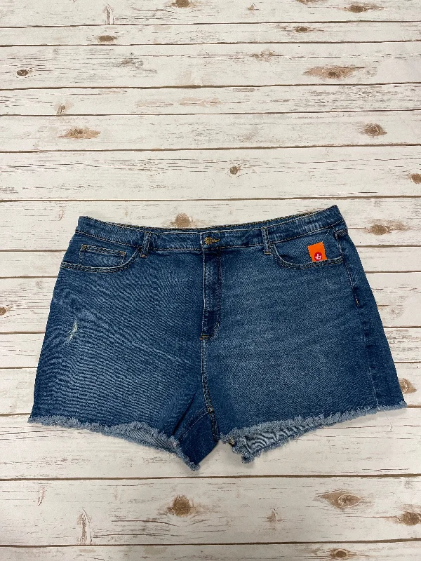 Shorts By Lc Lauren Conrad In Blue Denim, Size: 24 Traditional Men's Country