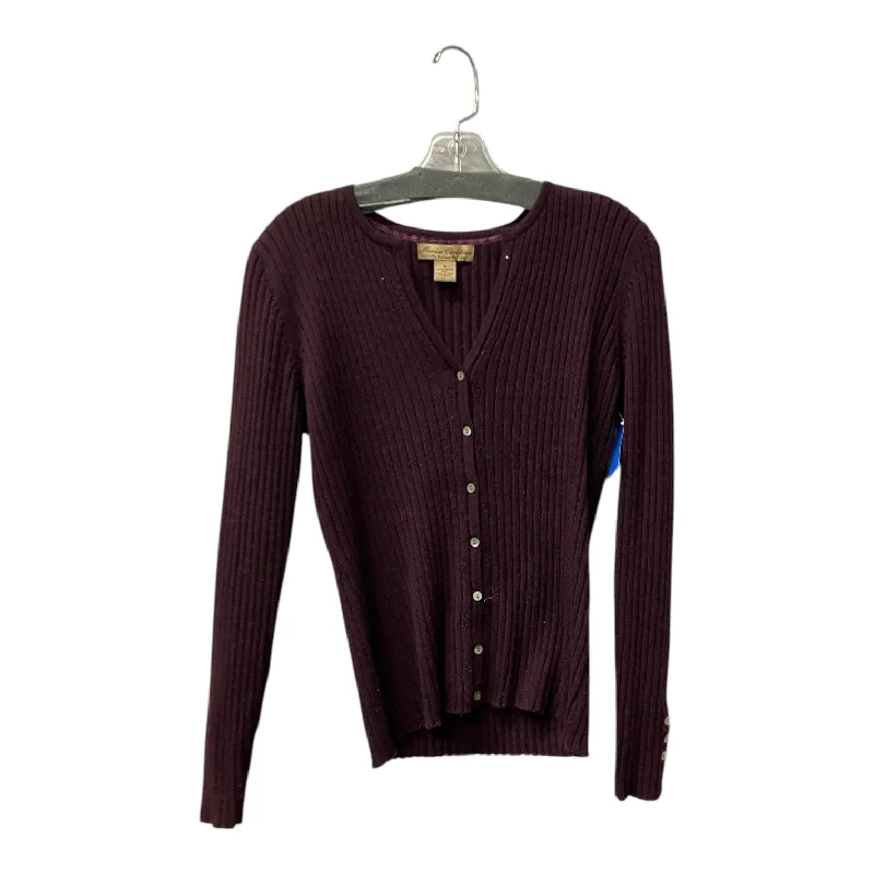 Sweater By Marisa Christina In Purple, Size:M Elegant Men's Formal 