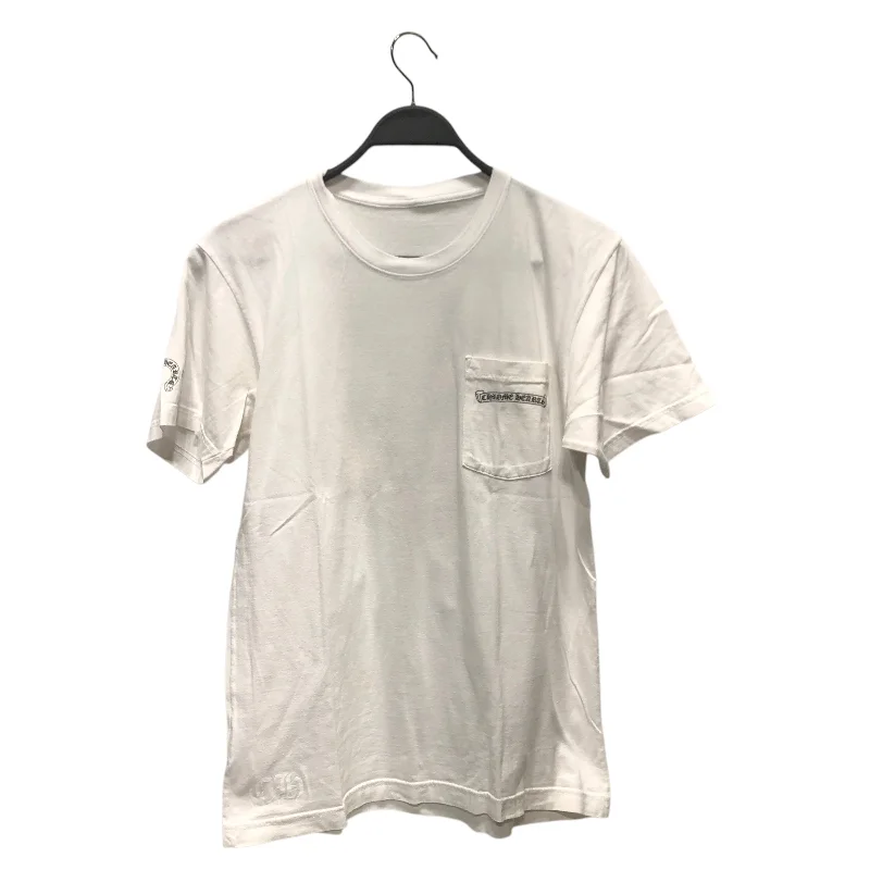 CHROME HEARTS/T-Shirt/M/Cotton/WHT/Graphic/CROSS SHIELD Practical Men's Multi
